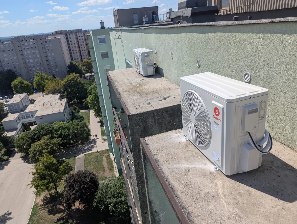 Klímaépítő.hu klíma referencia Budapest